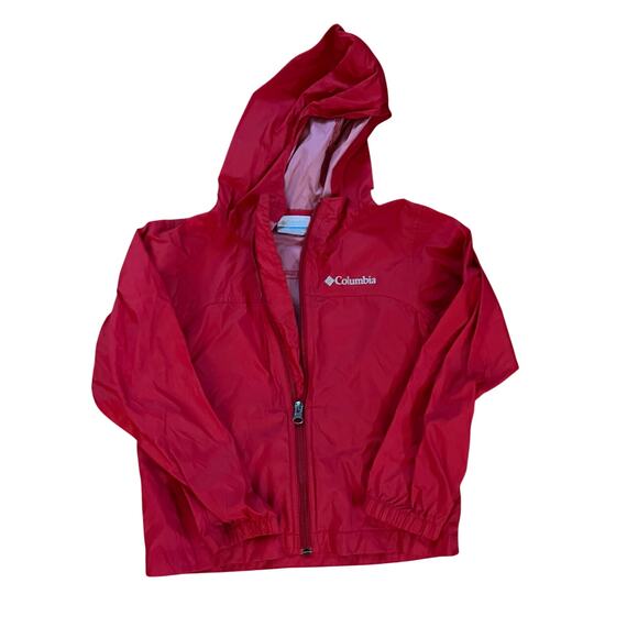 Columbia Other - Columbia Kids Red Windbreaker Raincoat XXS